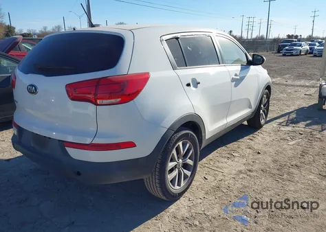 2015 Kia Sportage Lx from USA, damaged, VIN KNDPB3AC8F7670642